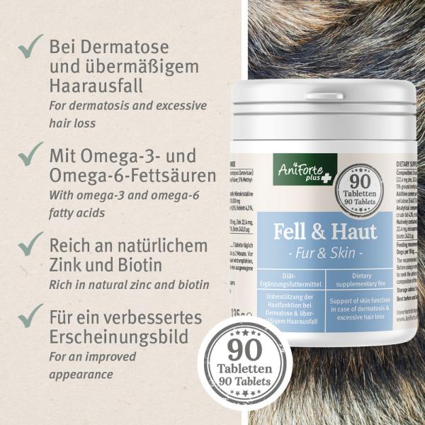 AniForte® plus Fell & Haut 90 Tabletten