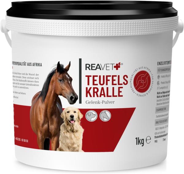 ReaVET Teufelskralle 1kg für  Pferde  und Ponys