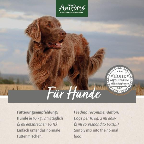 Aniforte BARF-Line Premium Futteröl für Hunde - Essentielle Fettsäuren