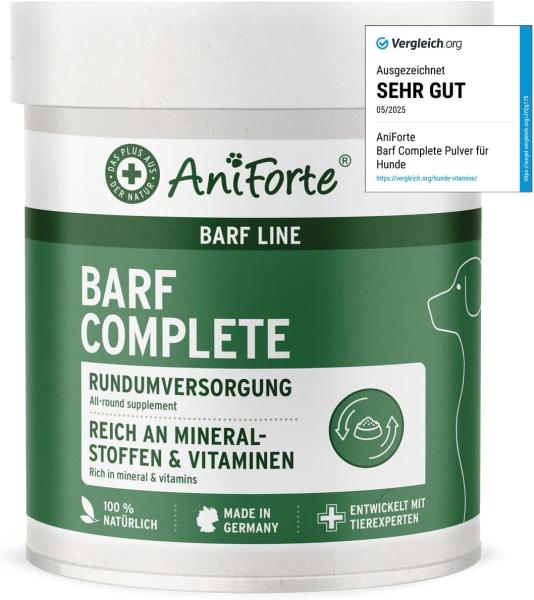 AniForte BARF Complete 500g Dose - Natürliche Rundum-Versorgung für Hunde
