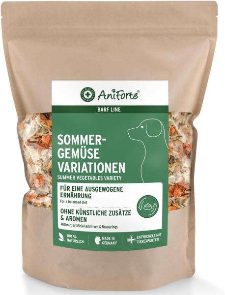 AniForte BARF-Line Sommergemüse Variationen 1kg Beutel
