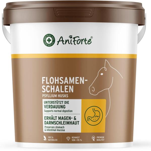 Aniforte Indische Flohsamen 3kg für Pferde