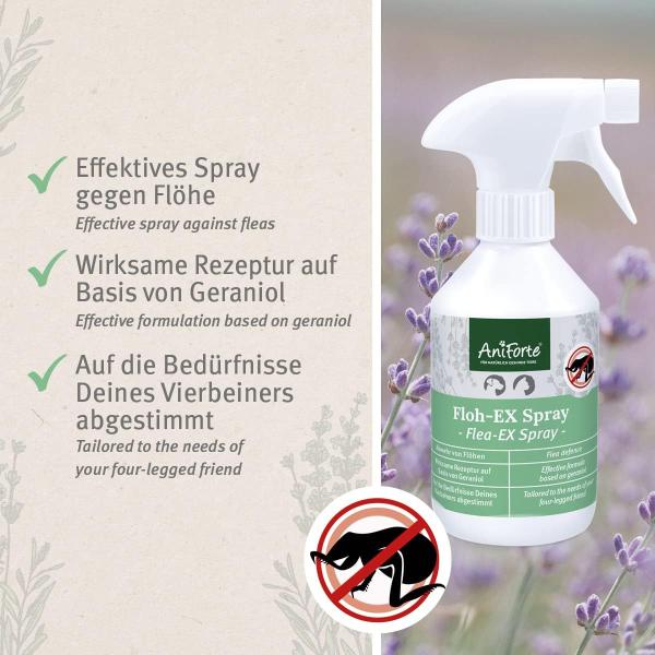 AniForte Floh-Ex Flohspray für Hunde & Katzen 250 ml