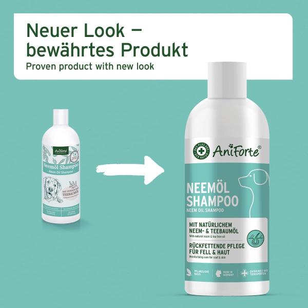 Aniforte Neemöl Shampoo für Hunde 500ml