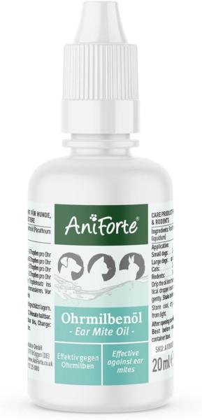 AniForte® Ohrmilbenöl für Hunde, Katzen & Nagetiere