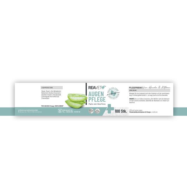 ReaVET Augenpflege Pads: Sanfte und effektive Reinigung für die Augen von Hunden und Katzen