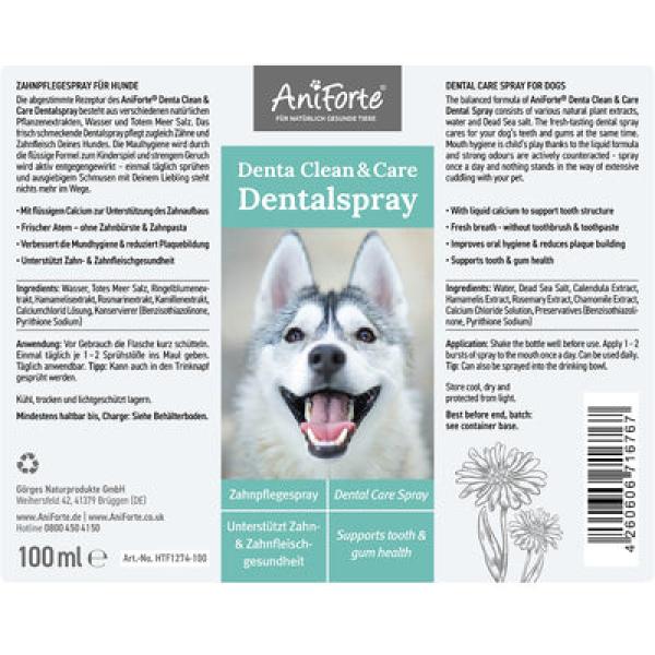 Aniforte Denta Clean & Care Dentalspray 100ml