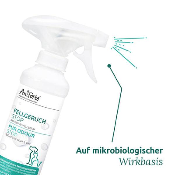 Aniforte Fellgeruch-STOP - beseitigt unangenehme Fellgerüche 200ml