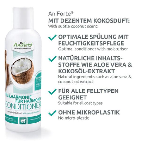 Anifore Fellharmonie Conditioner Kokos 200ml für Hunde