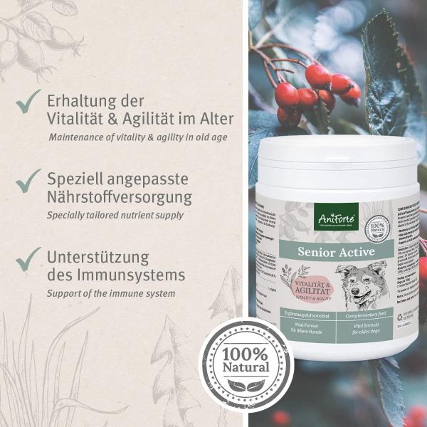 Aniforte Senior Active Unterstützung der Gelenke & des Immunsystems 250g