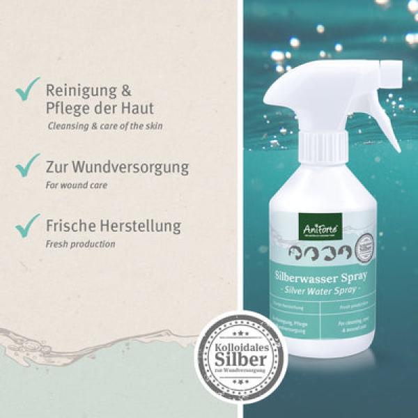 Aniforte Silberwasser Spray - Reinigung, Pflege & Wundversorgung 250ml