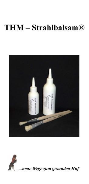 THM - Strahlbalsam ® zur Strahlbehandlung bei Strahlfäule