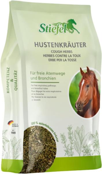 Stiefel Hustenkräuter 1kg Tüte – Natürliche Kräutermischung zur Unterstützung der Atemwege beim Pferd