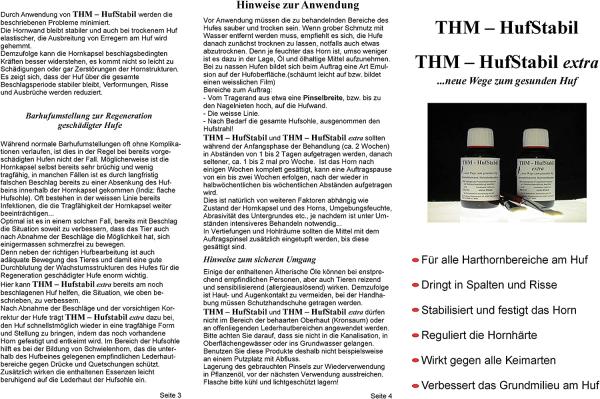 THM Hufstabil Extra für Pferde  mit Problemhufen 100ml