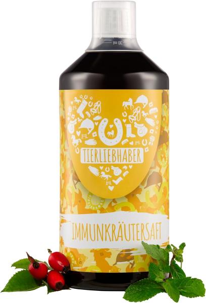 Immunkräutersaft für Pferde – Tierliebhaber | 1 L
