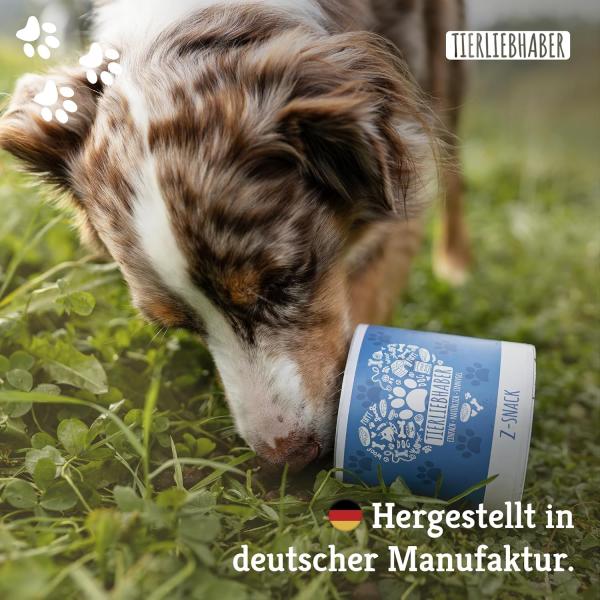 Tierliebhaber Z-Snack für Hunde: Der gesunde Kauspaß für deinen Liebling mit Zeckenschutz!