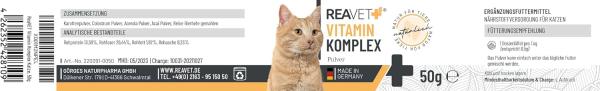 Reavet Vitamin Complex Katzen 50g