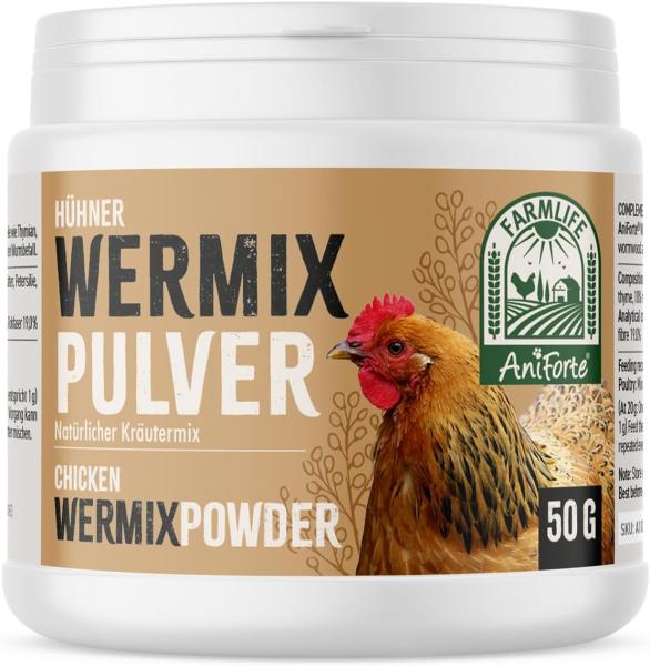 Aniforte WermiX Pulver für Hühner & Co ehem. Wurmformel