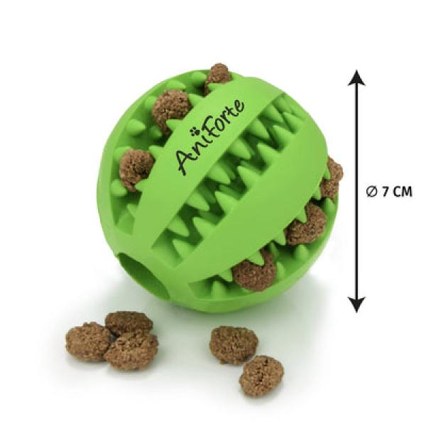 Aniforte Zahnpflegeball Ø 7 cm – Naturkautschuk